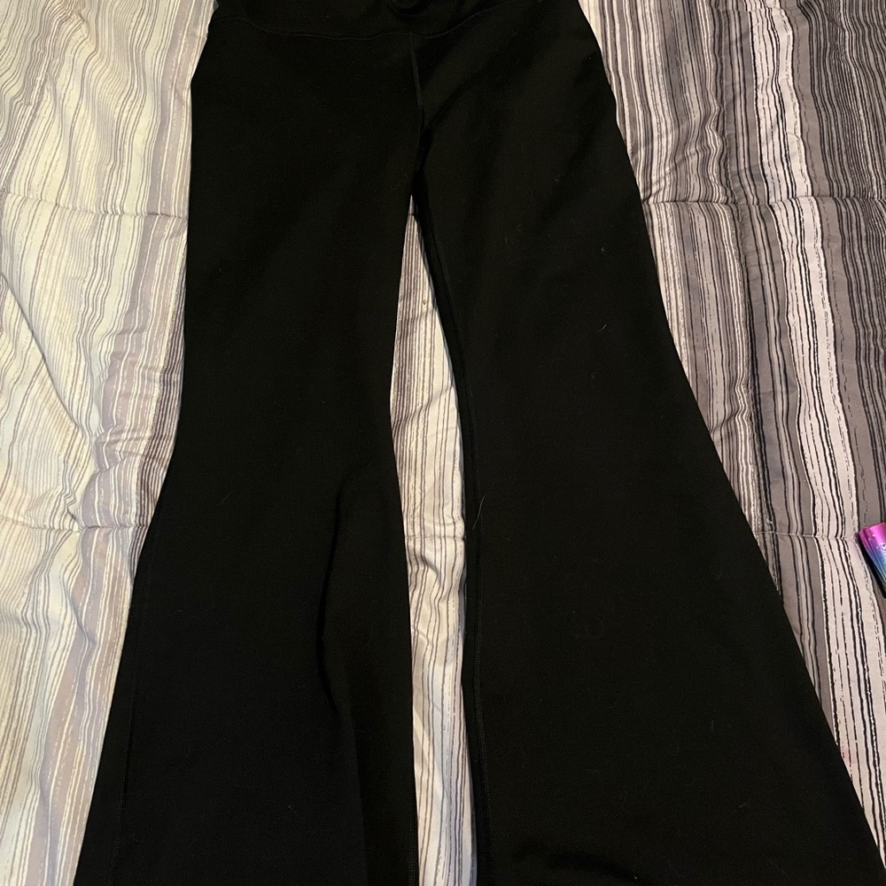 Fabletics Black Boost Powerhold Flare Leggings - image 1